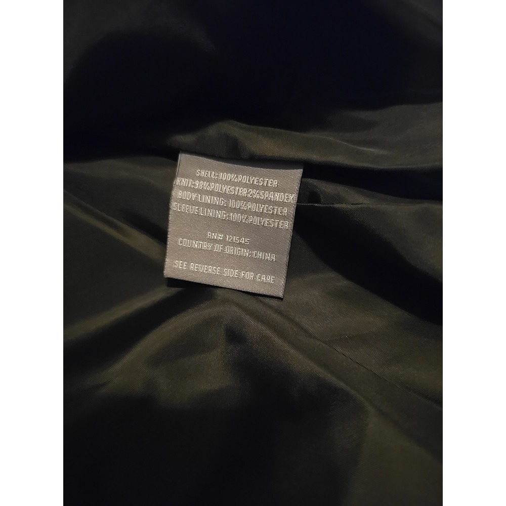 Michael Kors Softshell Bomber Jacket Black Size XL - Picture 14 of 16
